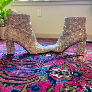 Betsy Johnson Cady Rhinestone Booties